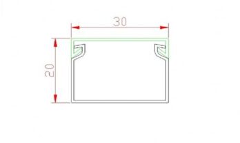 teknik-cizim-30x20-kablo-kanali