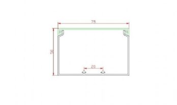 teknik-cizim-75x50-kablo-kanali